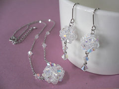 Crystal Globe Earrings