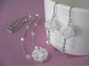 Crystal Flower Chain Necklace