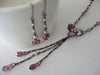 Rose Satin Flower Necklace